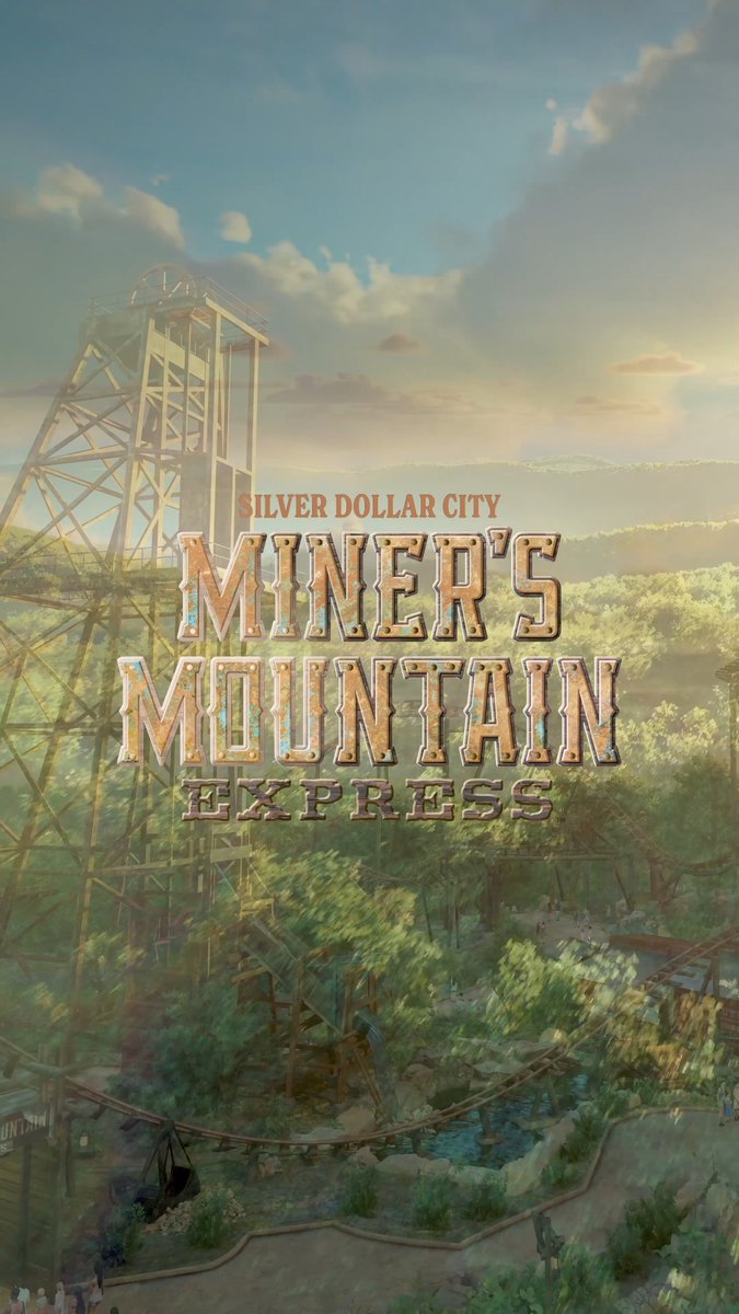 JUST ANNOUNCED: Miner's Mountain Express! America's Most Legendary Family Coaster is based on a true Ozarks story.
