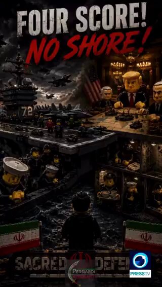 New Iranian Lego MV tells the story of the cursed voyage of USS Abraham Lincoln