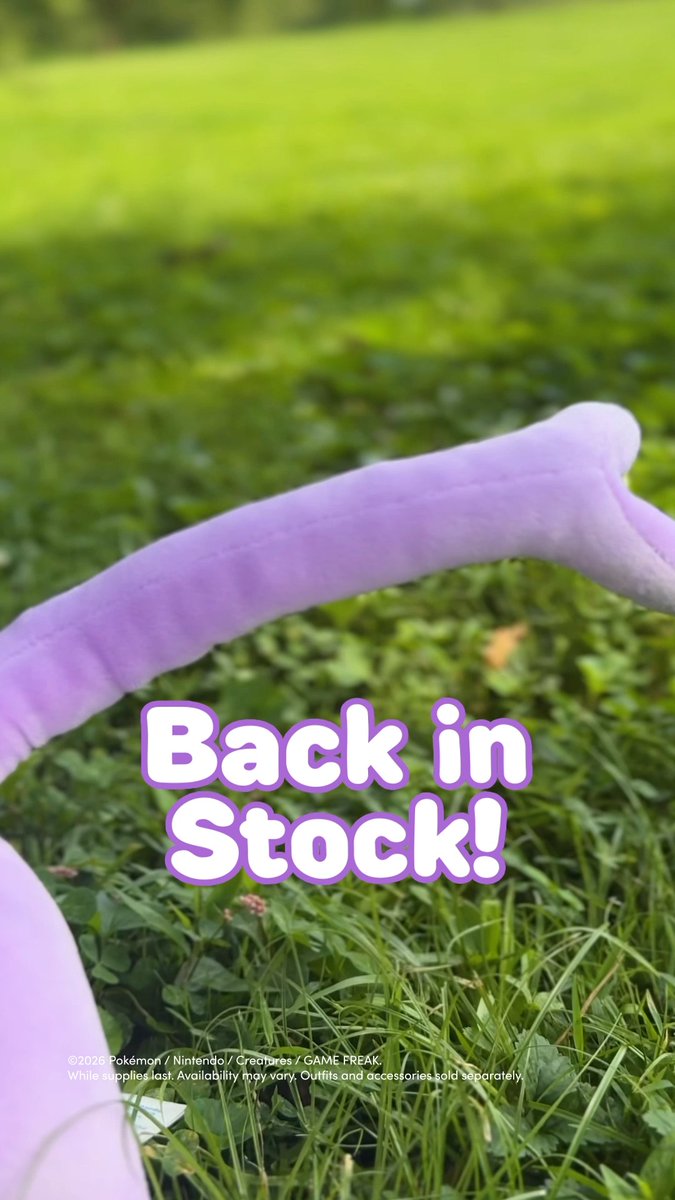 Calling all Pokémon Trainers! Espeon and Umbreon have returned for a limited time only! Make it your quest to find these fan favorite Eevee Evolutions in select stores, link in bio for more! 💜🖤 #TheStuffYouLove #AddALittleHeart #Pokemon