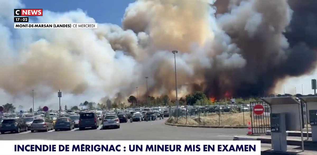 Les deux pompiers décédés dans leur camion à Mérignac, Wilfried Schmitter et Anthony Berthôme, 34 ans, sont donc morts a priori à cause d'un mineur de 15 ans qui a jeté son mégot de cigarette depuis un voiture... Le mineur a reconnu les faits, il n'a pas d'antécédent judiciaire. Voilà le genre de comportement irresponsable qui me rend dingue et, dans le cas présent, a tué!