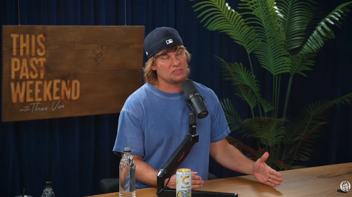 Theo Von on Iran: It's a fool's errand. Trump said we would not go to war with Iran