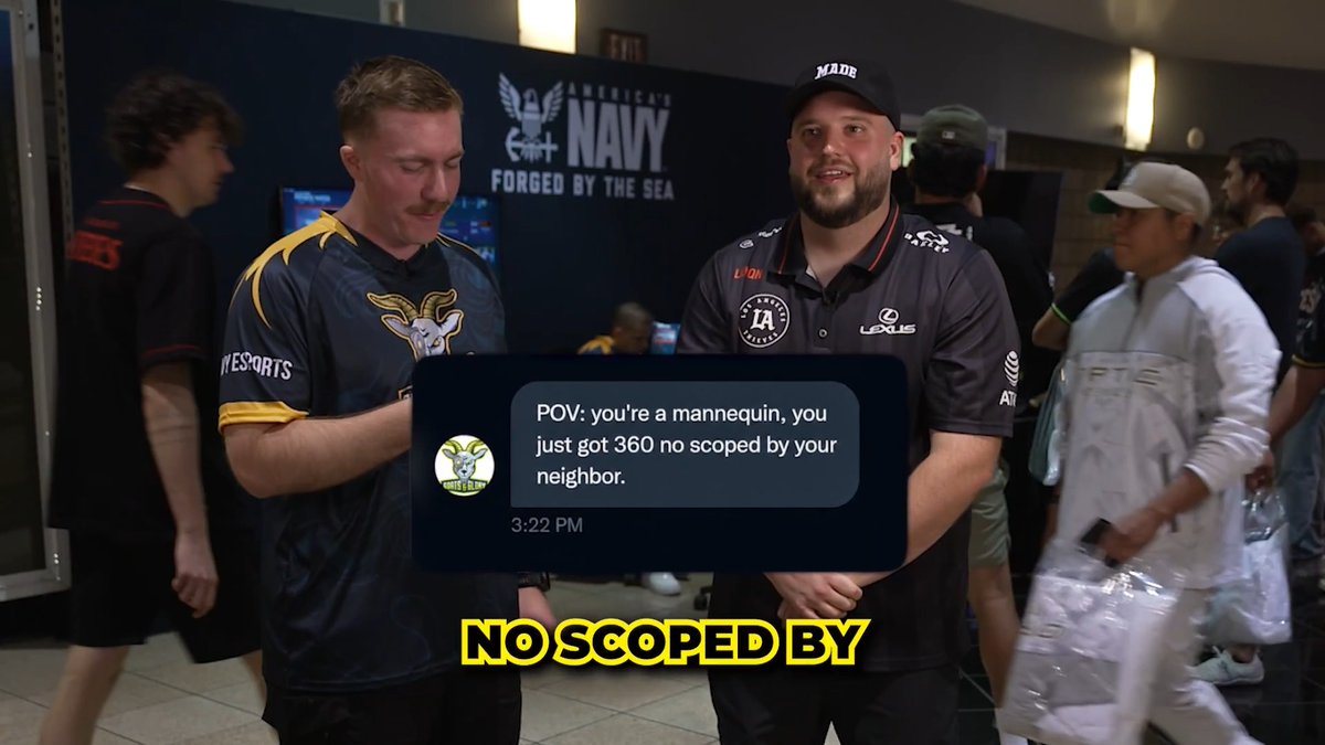 Gen Z Call of Duty map descriptions America's Navy and Goats and Glory Official let Jordan Payton cook in this challenge to avoid ‘unc’ status
