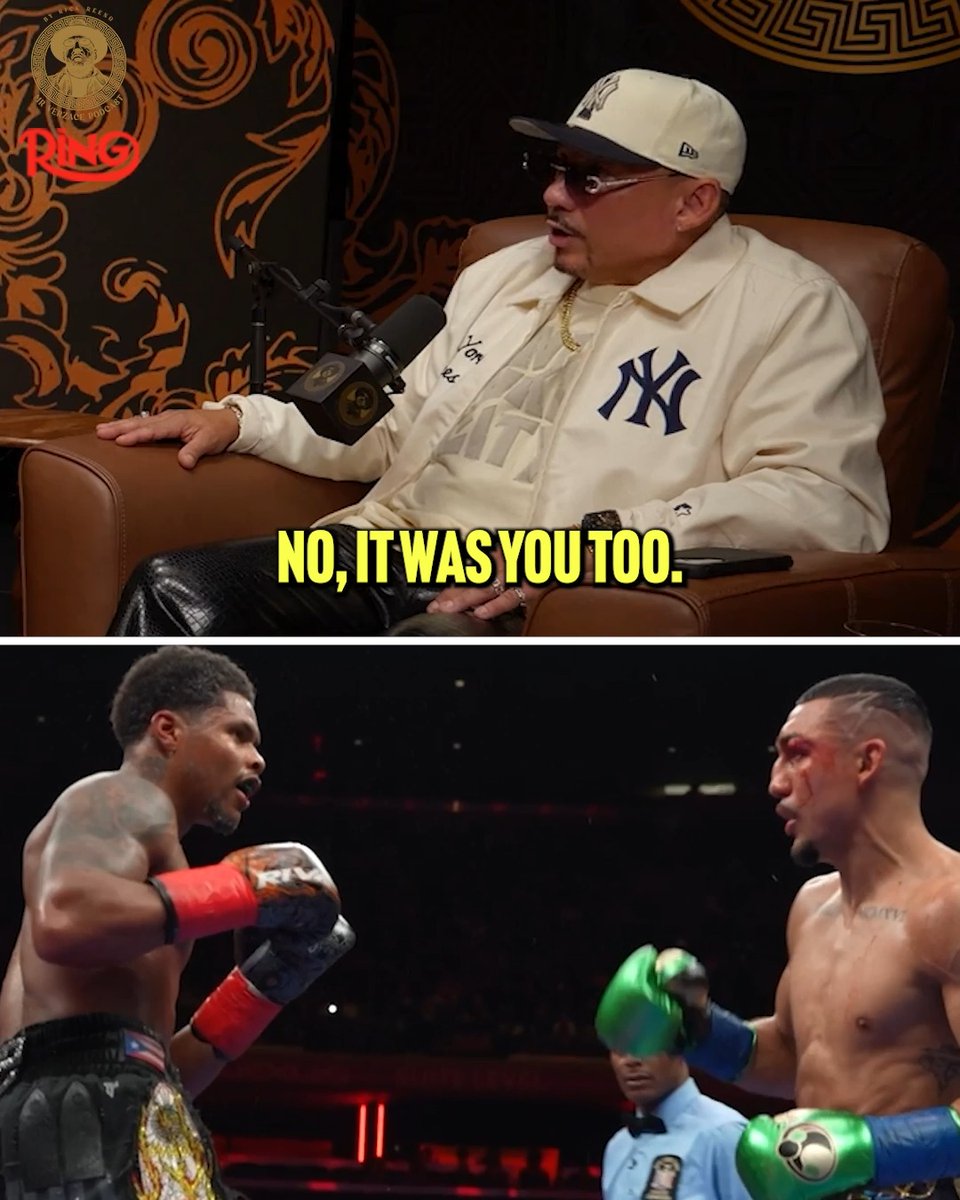 Teofimo Lopez and his father Teofimo Sr don't see eye to eye when discussing the Shakur Stevenson defeat with Rick Reeno 👀 Stream the latest episode of Mr. Verzace Podcast 🎙️ 🎧 Spotify: 📱 Apple Podcast: 📺 YouTube: