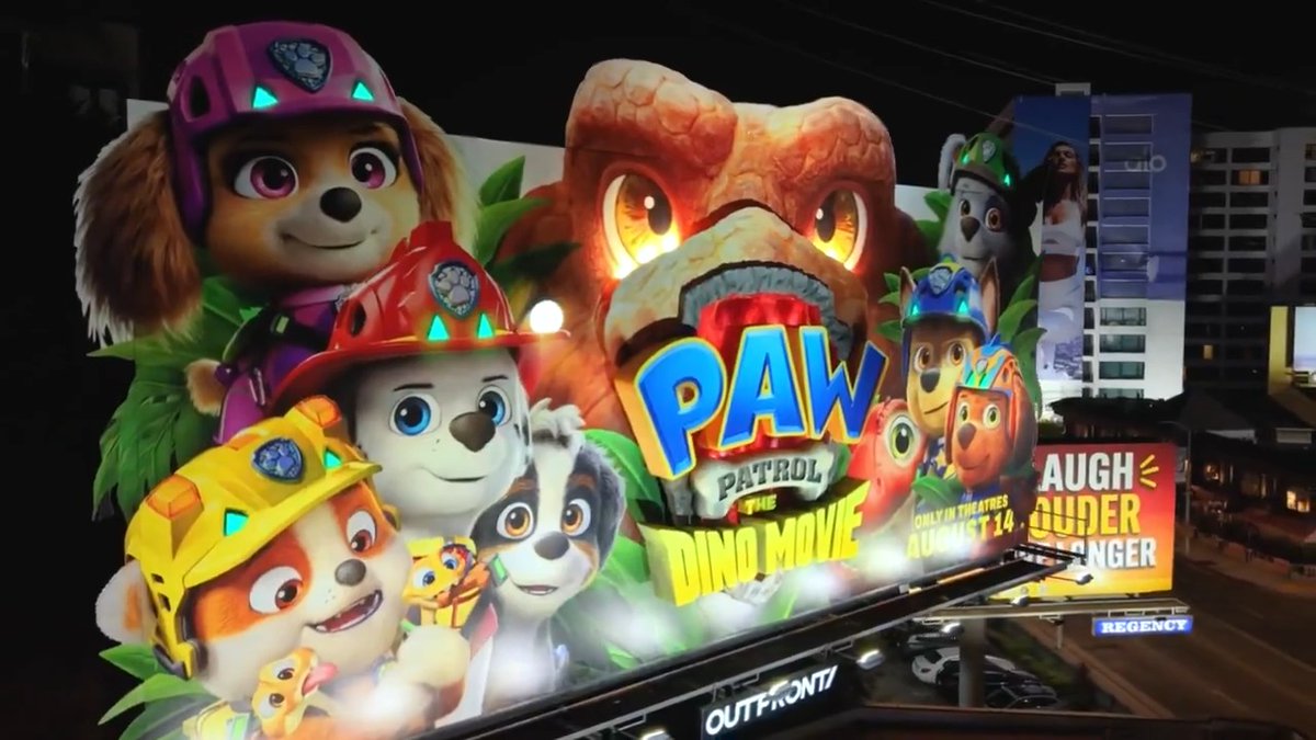 #PAWPatrolMovie is back and bigger than ever! 🐾 🦖 🌋 NOW PLAYING in theatres everywhere.
