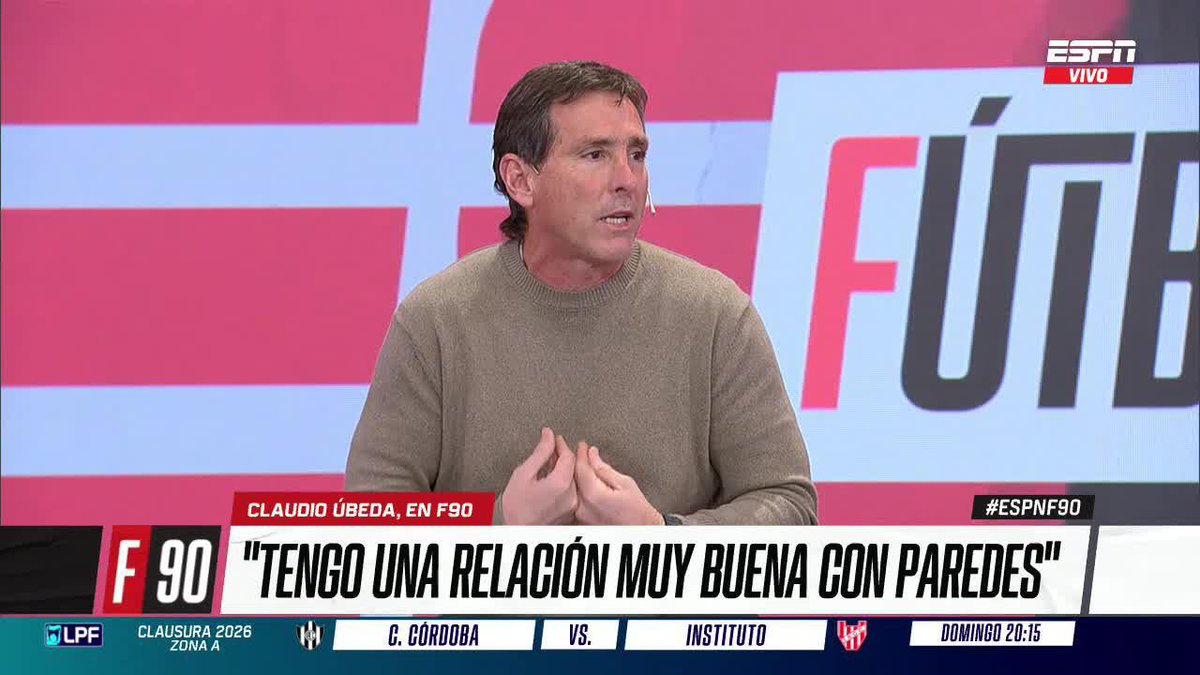 "SIEMPRE PUSE A LOS JUGADORES QUE YO QUERรA EN BOCA. SI TENGO QUE MORIR CON LA MรA, MUERO CON LA MรA" ๐ฃ๏ธ Claudio รbeda. โถ๏ธ Mirรก #ESPNF90 en el Plan Premium de #DisneyPlus