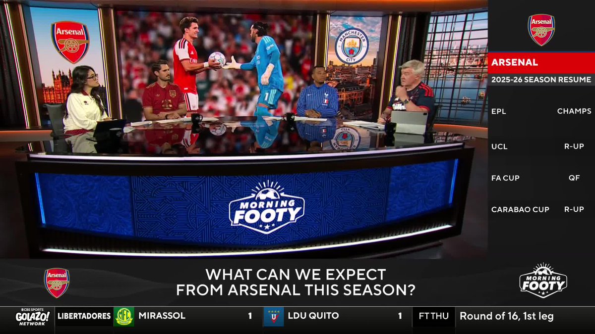 "The top clubs, they strengthen when they're strong, not when they're weak. Now is the time to kick on." Geoff Shreeves wants to see Arsenal remain active in the transfer market to reach even greater heights 🏆