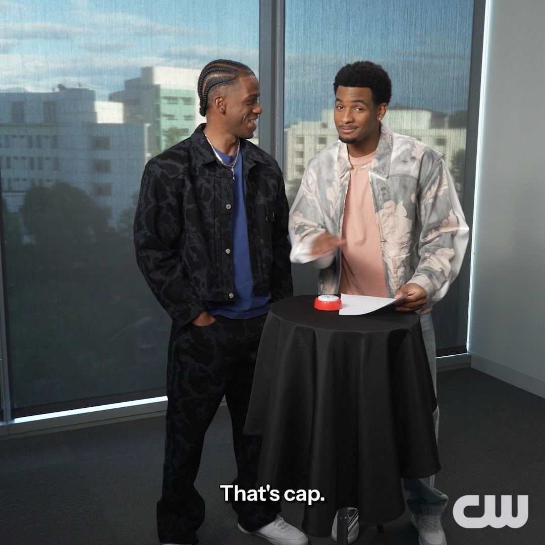 We asked Truth or Cap? They chose to roast 😂 New episodes of #AllAmerican air Mondays at 8/7c on The CW.