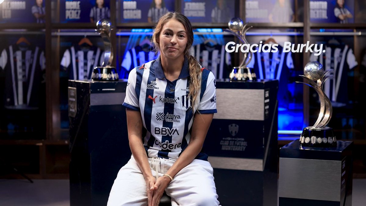 “Gracias a este Club por creer en mí. Gracias a Monterrey por convertirse en una parte tan grande de mi vida”. 💬 Christina Burkenroad Tu nombre y tus goles estarán escritos en la historia de las Rayadas por siempre. ¡Una vez Rayada, siempre Rayada! 💙🤍