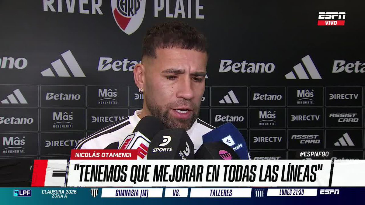 "LA ÚNICA FORMA EN QUE VAMOS A CONSEGUIR LOS RESULTADOS ES TRABAJANDO EN SILENCIO" 🗣️ Nicolás Otamendi ▶️ Mirá #ESPNF90 en el Plan Premium de #DisneyPlus