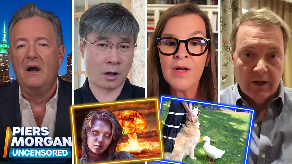 'Civilization could fall apart in six days...' Prof Jiang, Phillips O'Brien and Annie Jacobsen discuss the greatest threats to humanity... Just dropped!👇 📺 Piers Morgan | Phillips P. OBrien | Jiang Xueqin | Annie Jacobsen