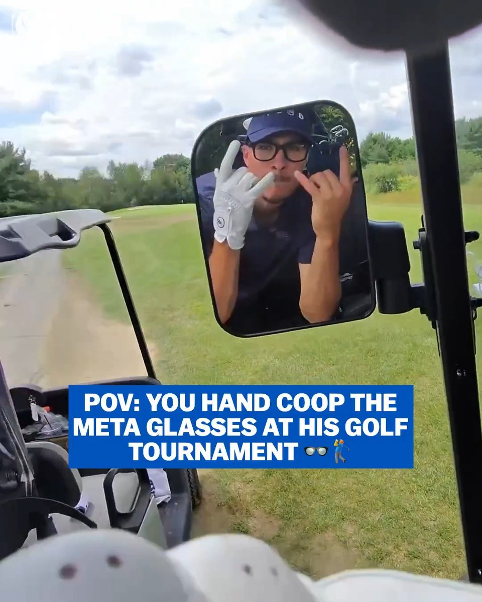 Mastering the golf swing with Cooper Flagg 👓🏌️‍♂️ #MFFL