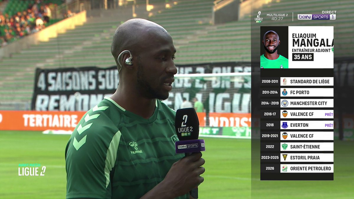 [📺 LIVE] 🇫🇷 #Ligue2BKT 🎙️ Eliaquim Mangala : "C'était un choix facile, une évidence"