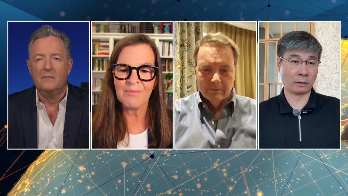 "Right now I'm very concerned about the zombie apocalypse..." Professor Jiang tells Piers Morgan what he thinks the current biggest threat to humanity is. Watch more! 👇 📺 Piers Morgan | Jiang Xueqin
