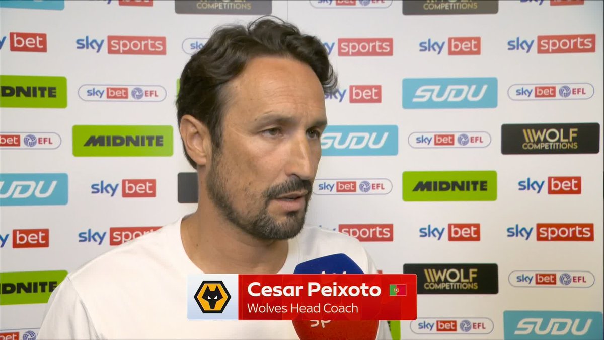 “We know what we are doing” 🤝 Wolves boss Cesar Peixoto is confident in his side ahead of his the first Championship game of the season 🗣️