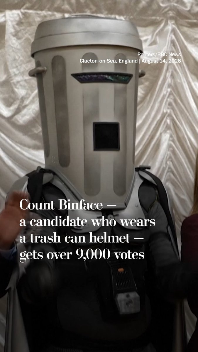 An election called by Reform UK’s leader, Nigel Farage, was dismissed as a stunt by major parties, which declined to field candidates. That left Count Binface, a trash-can-wearing candidate who came in second with nearly 10,000 votes. Read more: