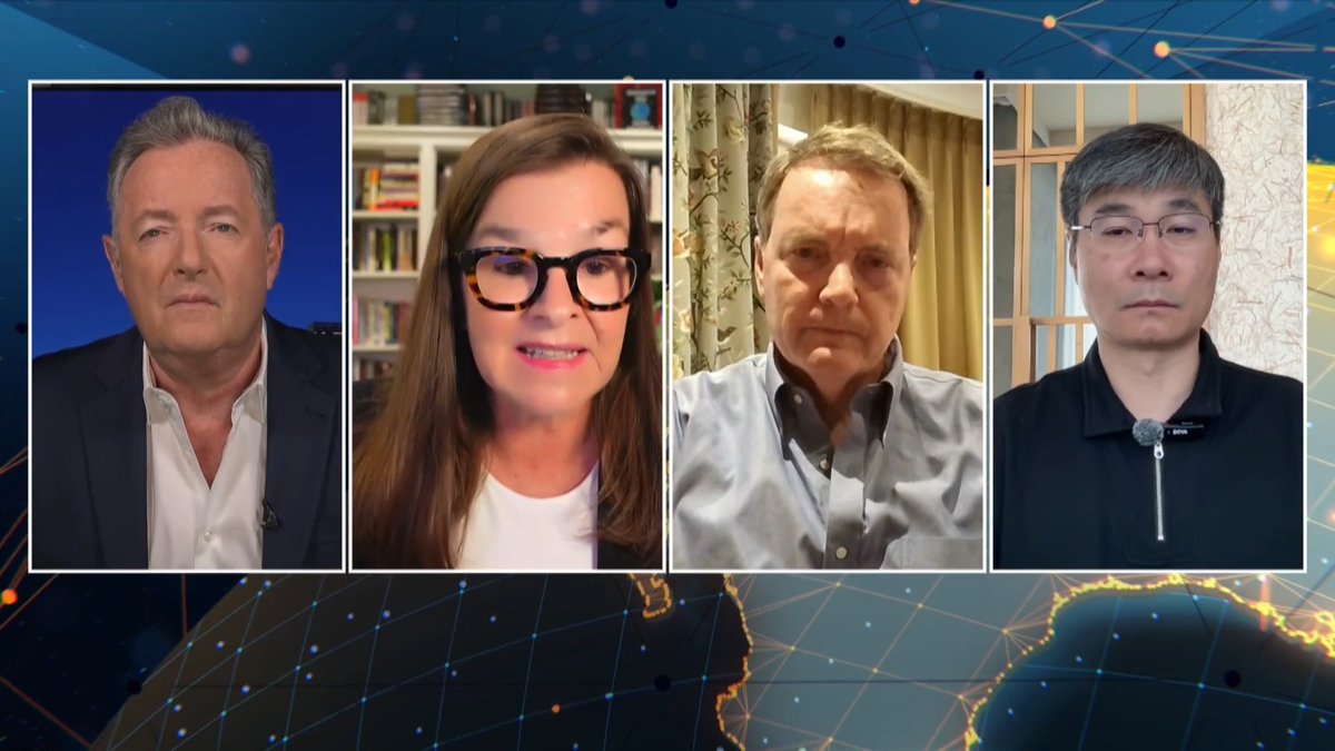 'Essentially with a biological weapon in today's world of AI, you can have a nefarious actor making one in their basement...' Annie Jacobsen tells Piers Morgan why the world has more than just nukes to worry about... Watch more 👇 📺 Piers Morgan