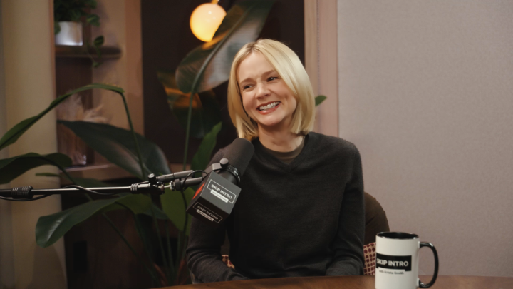 Emmy-nominee Carey Mulligan explains the tonal complexities of BEEF Season 2. Watch her full episode of Skip Intro with Krista Smith on Netflix.
