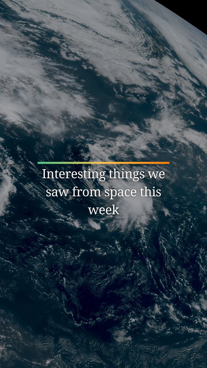 Every Friday, CNN Meteorologist Dakota Smith looks at the most interesting things weather satellites observed on our planet. Download the CNN Weather app on iOS to see more.