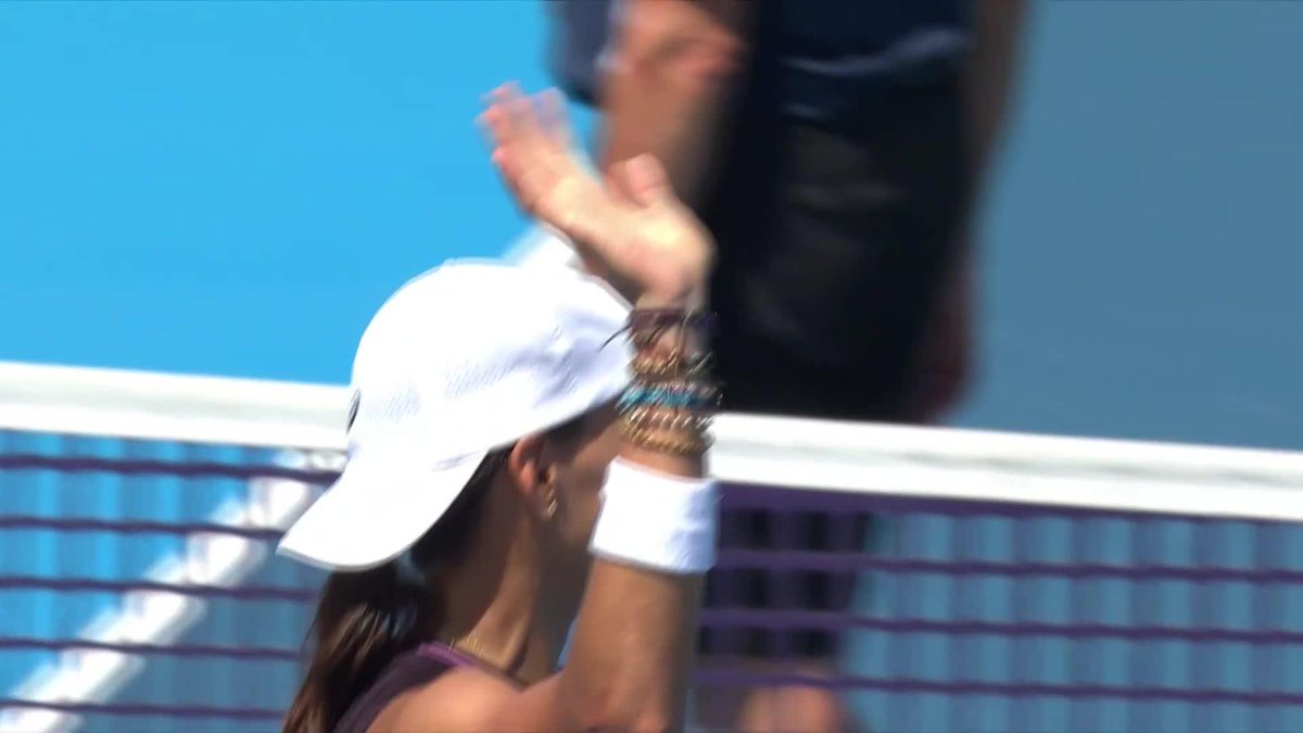Job done ✅ Round 2 calling for Emiliana Arango, as she defeats Williams 6-2, 6-2 in Cincinnati! #CincyTennis