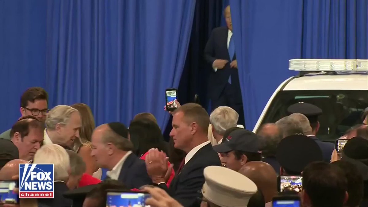 NOW: President Trump takes the stage in Nassau County, New York, ahead of remarks focused on combating violent crime and public safety.