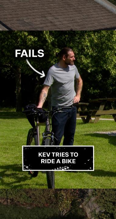 How (not) to ride a bike 😅 🚲 #Emmerdale