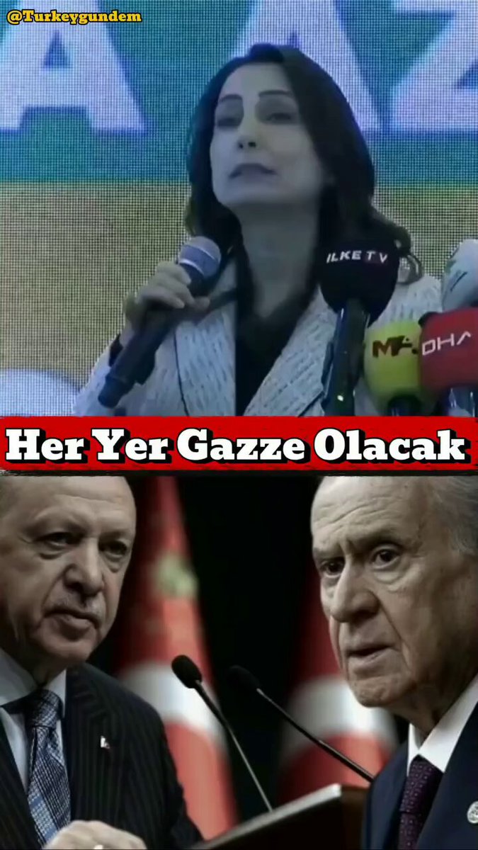 Bu kadın neye, kime güvenerek Türkiye Cumhuriyeti Devleti'ni tehdit ediyor?! Bak Tülay, siz iyice gemi azıya aldınız ama bu devleti, bu milleti tehdit edecek; bu ülkeyi Gazze'ye çevirecek güç daha anasının karnından doğmadı! Bu haddi kimden alıyorsunuz bilmem ama Türk milleti had bildirmeyi iyi bilir, haberiniz ola! 🇹🇷 Tülay Hatimoğulları
