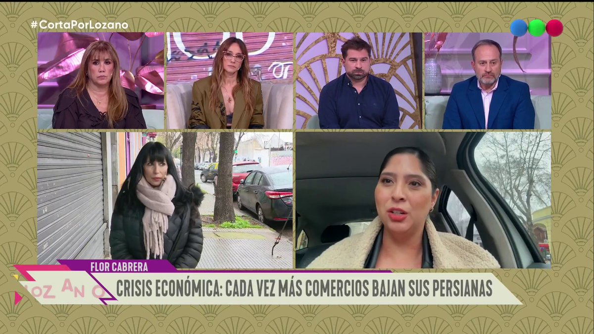 Flor Cabrera anunció en redes sociales que cerró su local debido a la crisis y nos cuenta los detalles de la decisión 💬 #CortaPorLozano con VL 💚 🏳️‍🌈 🇦🇷 por Telefe