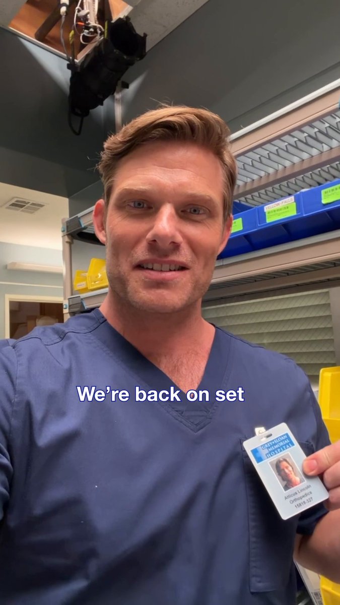we're so excited 💙 (wait... who is that? 👀)