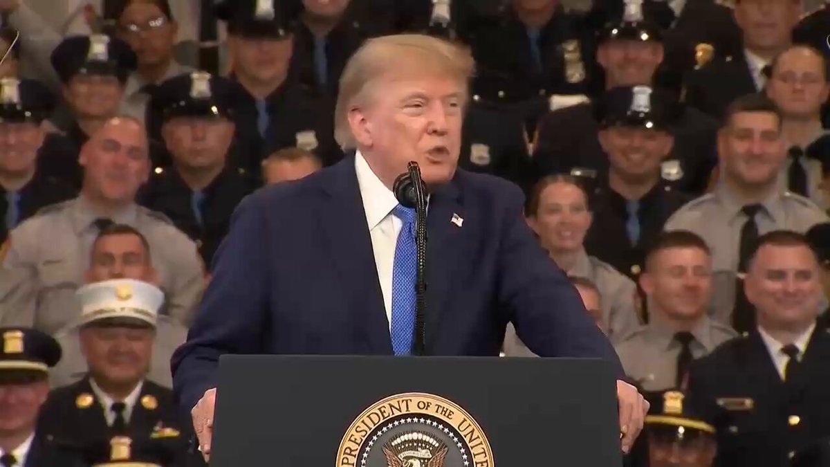 .President Donald J. Trump: Since I took office, federal law enforcement has arrested 1.2 million criminals nationwide and we've increased federal criminal prosecutions by over 50%. Under the Trump Administration, the FBI has nearly doubled its arrests for violent crime — and as of this week, we have captured 9 out of the 10 fugitives on the FBI's Most Wanted List.