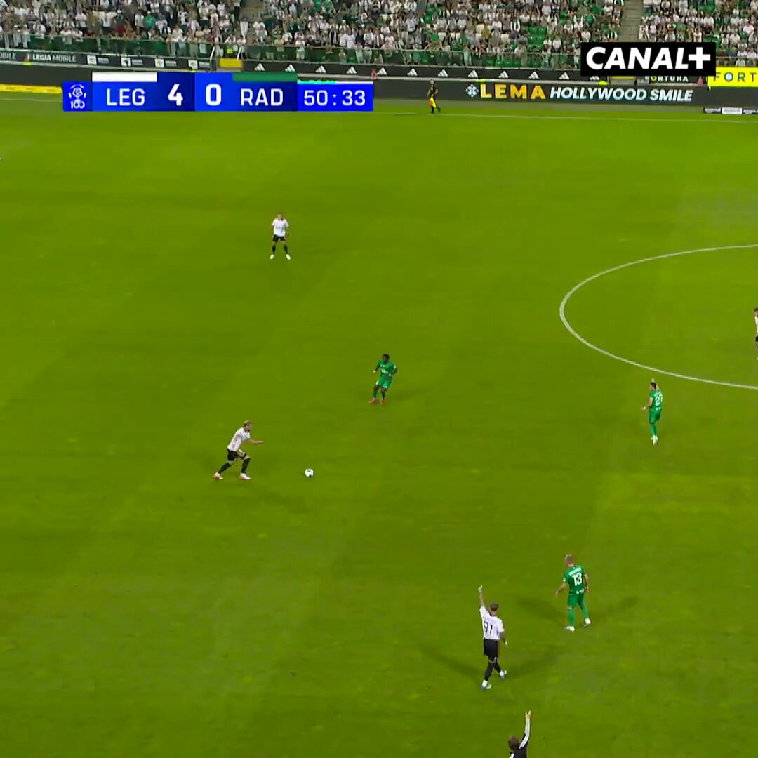 PIĘĆ! Legia nie ma dziś litości dla Radomiaka! 🔥 Bartosz Kapustka z drugim golem ⚽ 📺 Oglądaj w CANAL+: