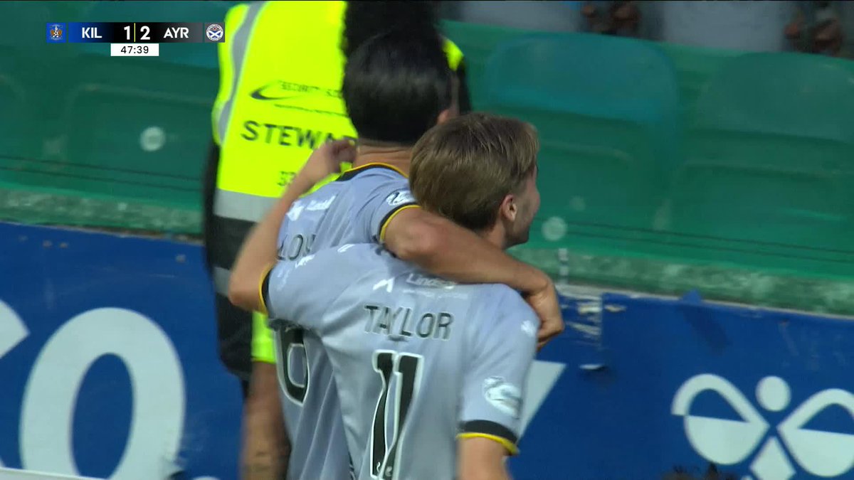 A stunner from Ross Taylor ⚡️ Ayr United are back in front!!! 👏 📺 Watch LIVE on Premier Sports