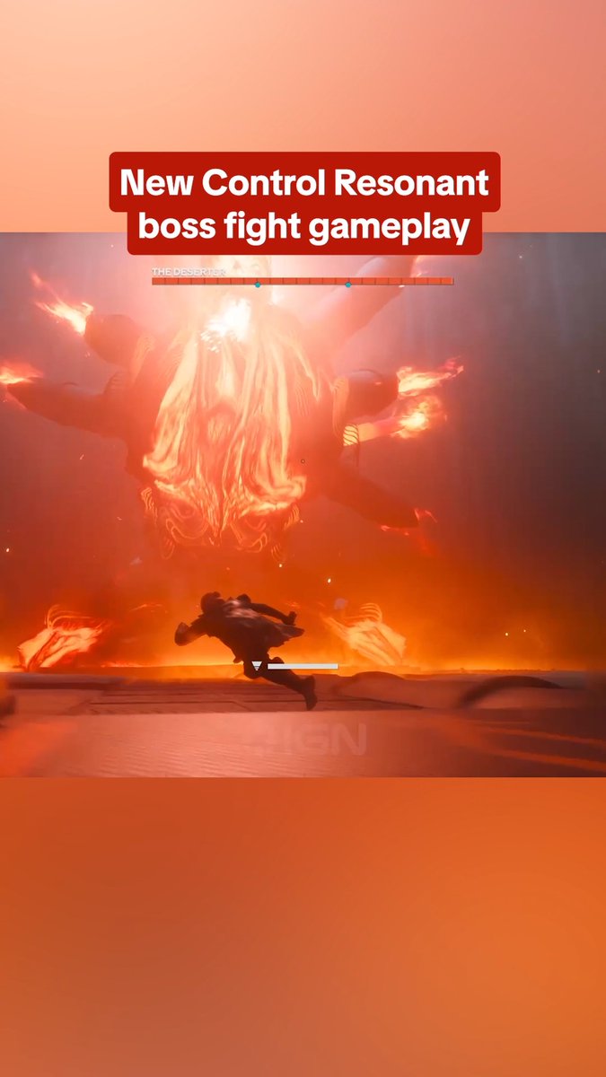 The boss fights in Control Resonant look INTENSE!