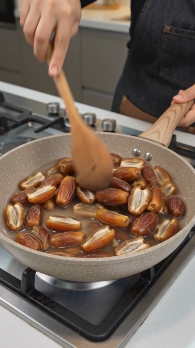 اول مرة اعرف انه ممكن نحط التمر في الماء المغلي 🤯
