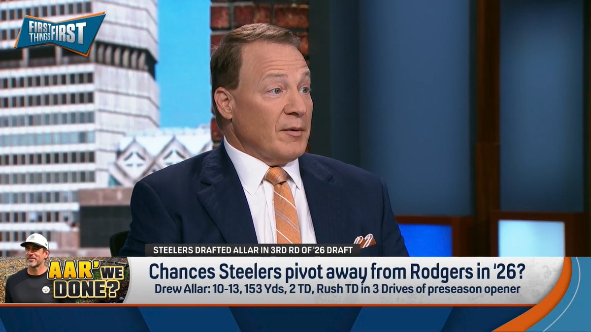 Chances McCarthy &amp; Steelers pivot away from Rodgers in ’26? Coach Mangini weighs in: “This is his last chance as a HC and he’s gonna do whatever’s in his best interest to win. As much as things are good right now, he went to Dallas because that cat didn’t want him in Green Bay.”