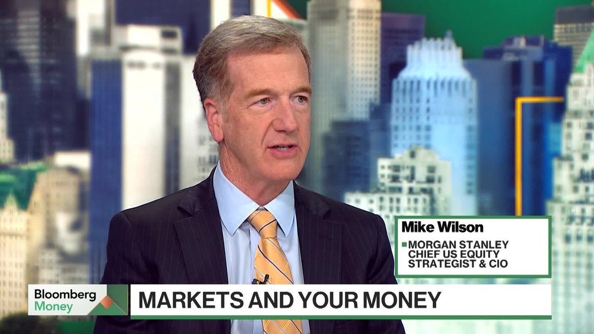 "You should avoid being shaken out at both the top and the bottom. Chasing stocks is as damaging as selling at the bottom," says Morgan Stanley's Mike Wilson