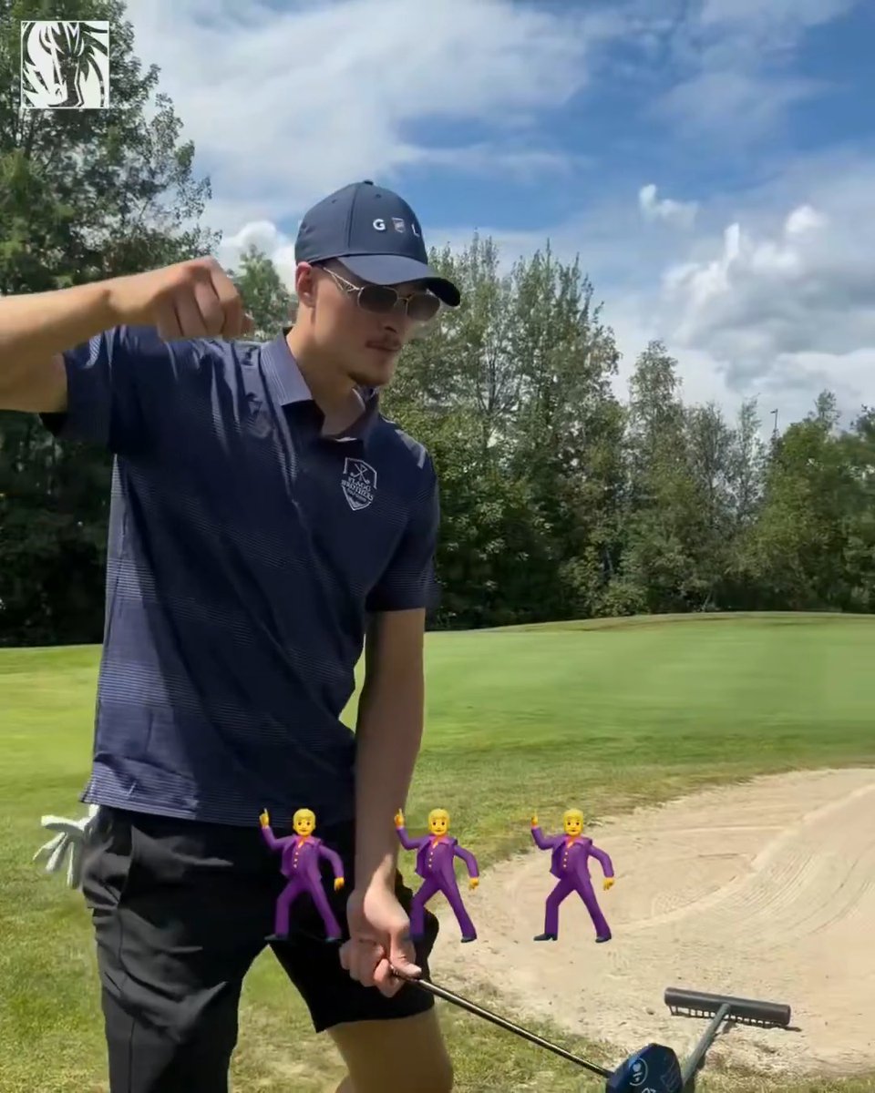 Goofin’ on the golf course ⛳️ #MFFL