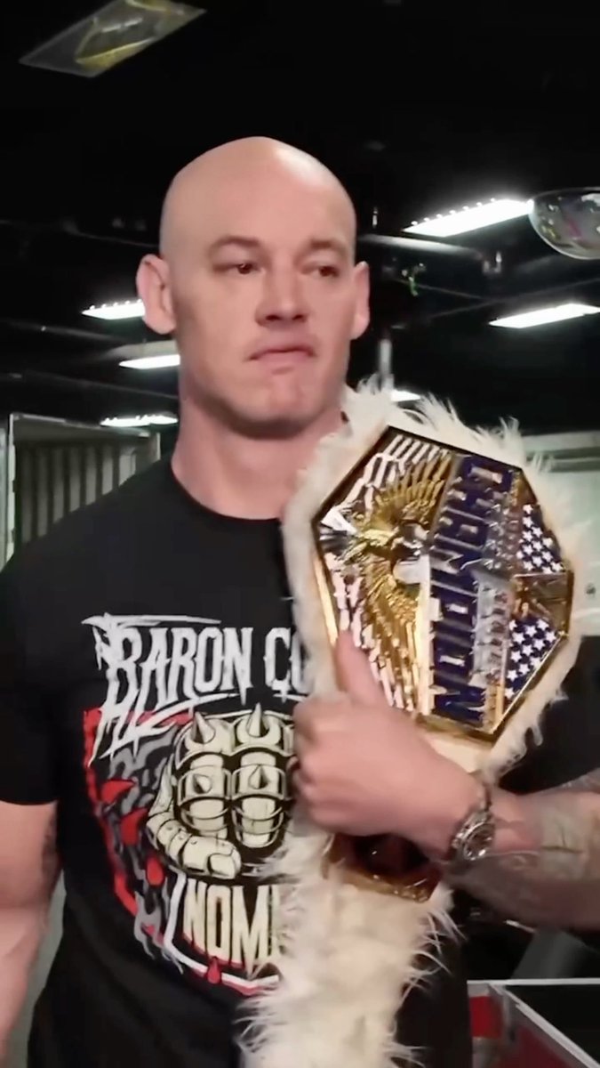 BARON CORBIN HAS ARRIVED TO PUT HIS UNITED STATES CHAMPIONSHIP ON THE LINE AGAINST CARMELO HAYES IN HIS HOME TOWN 👀 AND NEW? #Smackdown