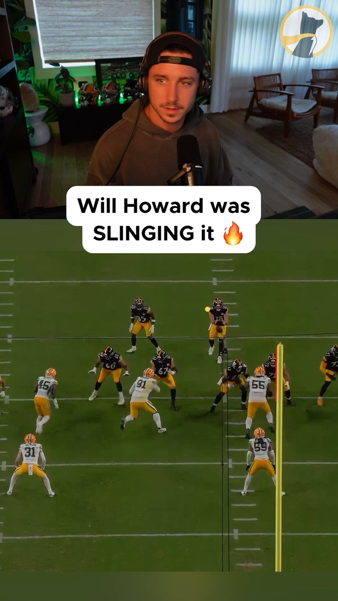Will Howard threw a DIME on this play 😳🔥