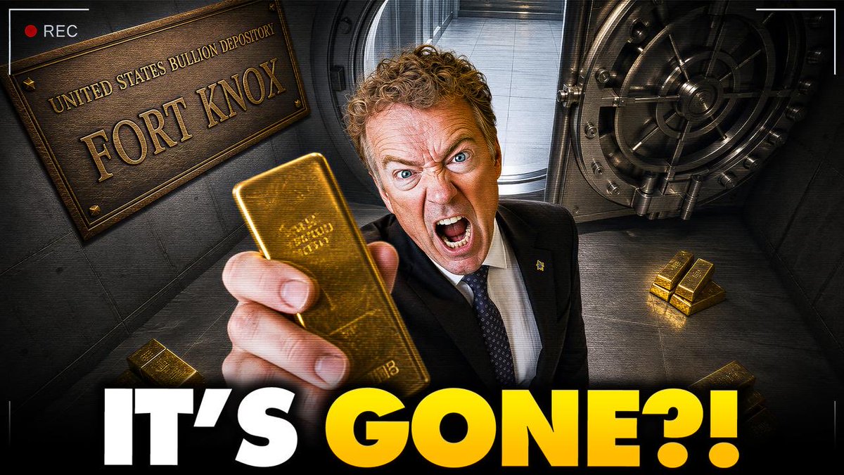 Rand Paul Just Went to Fort Knox and Revealed What’s REALLY in America’s Most SECRET Gold Vault The 147 million ounces of gold is still there, according to the Senator, but he says the real crisis came in 1971 after the dollar was severed from gold Who else still thinks we should go livestream the vault?
