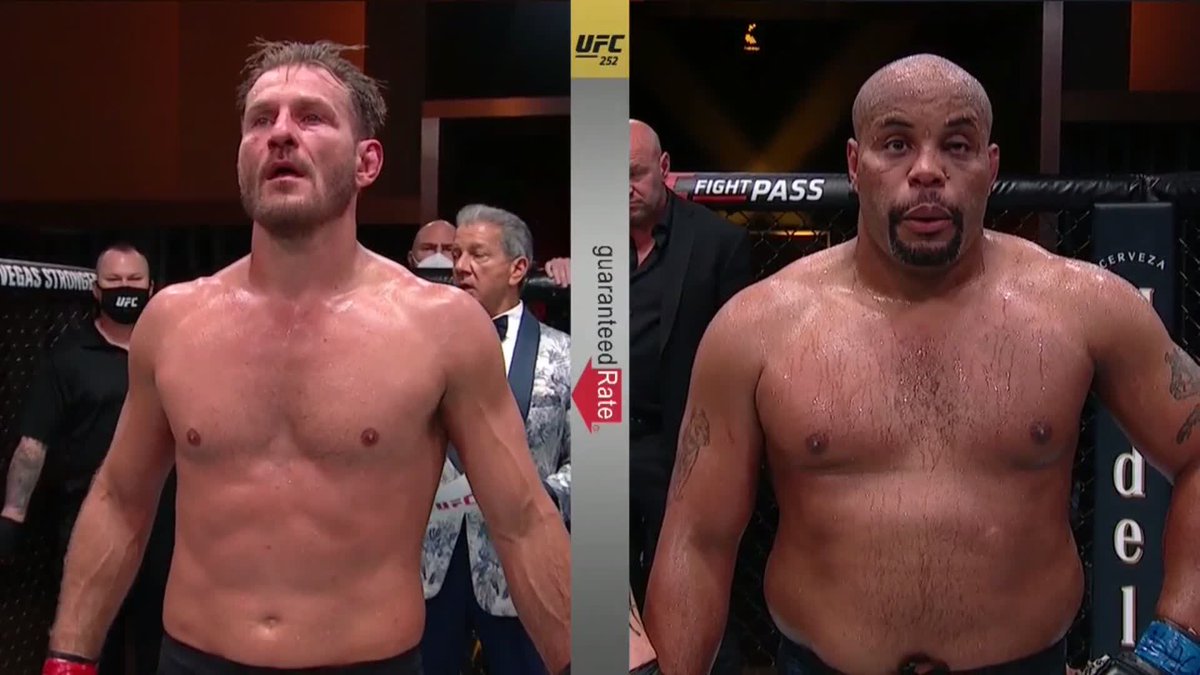 6 years ago, Stipe Miocic won the rubber match against Daniel Cormier 🏆 DC retired that night in an empty Apex 😞
