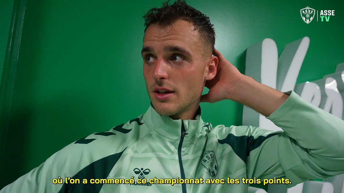 💬 "On sait qu’on doit encore progresser !" Auteur d’un match solide, Áron Csongvai a évoqué #ASSECF63 (3-1) ! 👇