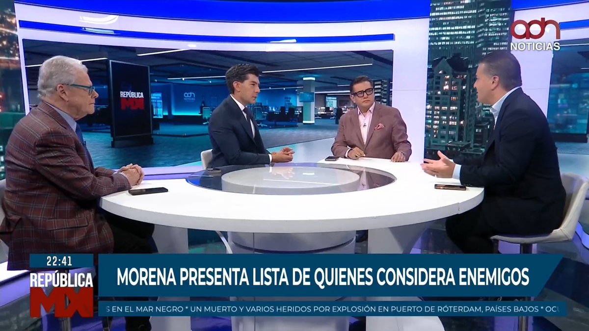 El Gobierno de Morena perdió toda brújula ética y moral. Prometieron cambio, pero lo que querían era sentarse ellos en la silla para abusar. Ante su desesperación por escándalos de corrupción, ligas con el crimen y caída en encuestas, actúan de manera autoritaria tratando de controlar la opinión y exponiendo a quien opina diferente como enemigos. Vergüenza en lo que se han convertido! Comentario con Manuel Lopez San Martin en adn Noticias