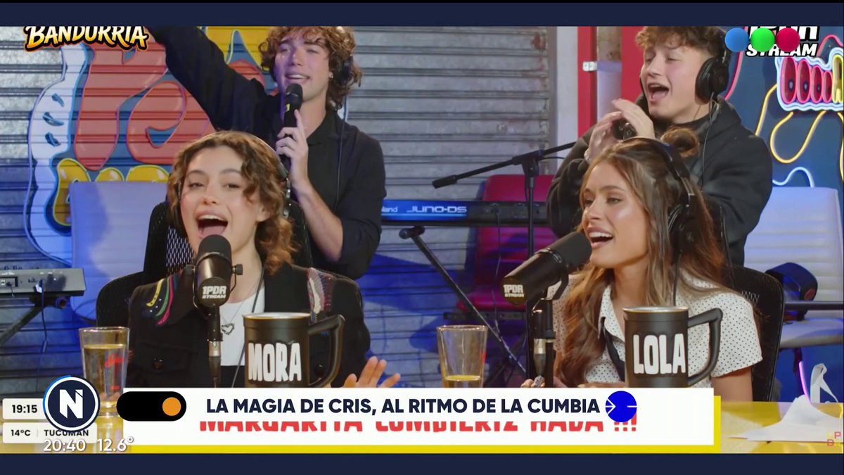 La magia de Cris, al ritmo de la cumbia: el elenco de Margarita pasó por el stream "Un Poco de Ruido" y reversionaron algunos clásicos de la serie y de Casi Ángeles. Mirá más #TelefeNoticias en vivo en