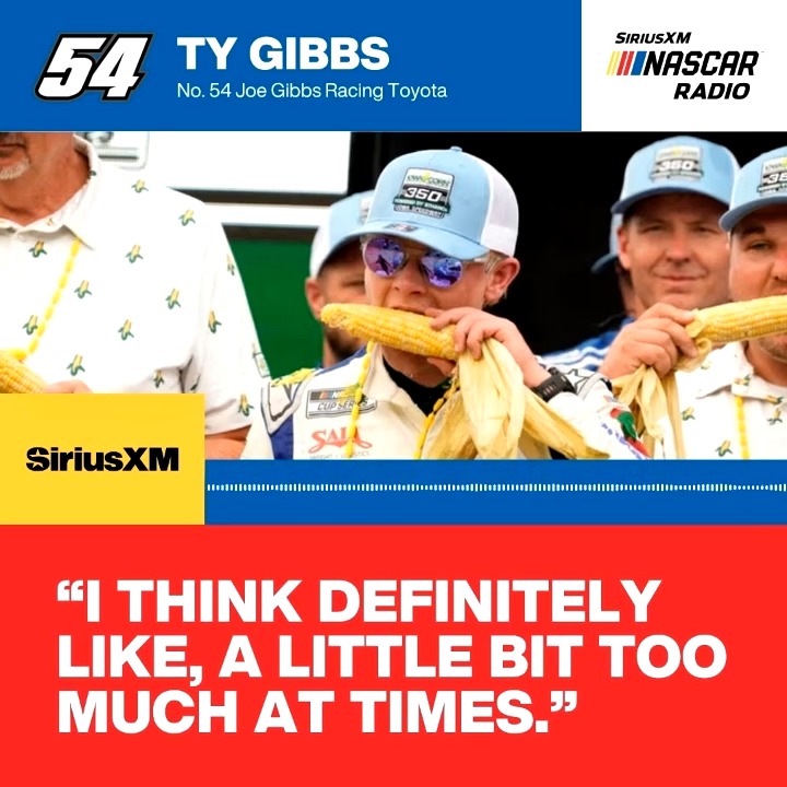 🗣️ "I just act like myself and try not act like anybody." Ty Gibbs on the media obligations of NASCAR drivers and the difficulties sometimes of navigating it directly after the race. More ➡️