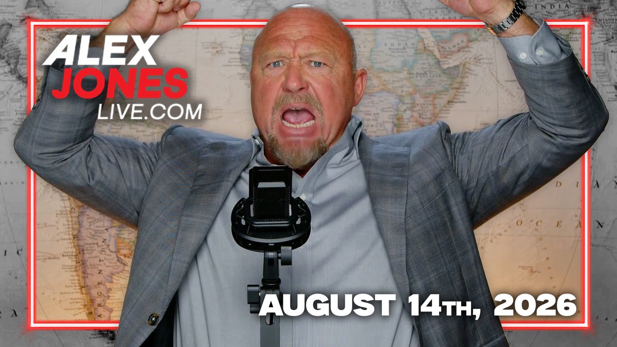SPECIAL FRIDAY EDITION OF THE ALEX JONES SHOW: Trump REFUSES To Endorse Netanyahu For Reelection After Finding Bibi Misled Him On Iranian Intel That Regime Would Fall In Days! JD Vance Says #1 Goal In Iran War Is To “Keep Oil And Gas Cheap For Americans All Over Our Country!” Massive New Waves Of Islamic Invaders Are Overrunning Spain AGAIN! PLUS, AOC Now Leader Of Democratic Party & 2028 Frontrunner! Former Political Prisoner & Conservative Activist Jake Lang Joins Alex Jones To Break Exclusive Details On How He Was Viciously Attacked By A Gang Of Muslims, Including An Illegal Immigrant Who Served 15 Years For Murder! FINALLY, Jason Bermas Reveals How Google's Plan For Total Enslavement Leaked A DECADE AGO! — FULL SHOW 8/14/26
