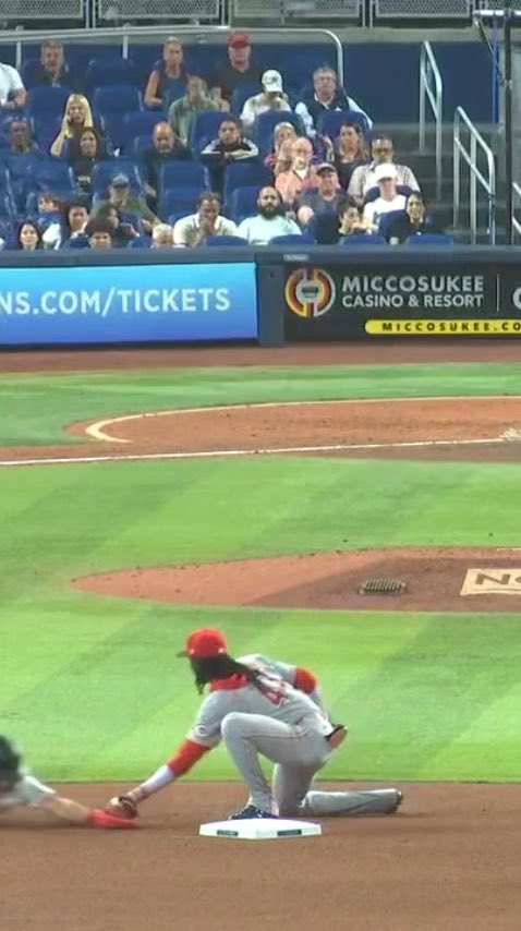 Middle infielders: I’m a believer in taking the throw from in-front of the bag on a stolen-base attempt. The main reason why: Catchers aren’t always going to put the ball on the bag. A common miss is arm side, causing the throw to tail towards first base. When you're in-front, you have freedom to move toward a bad throw without the runner sliding underneath or into you. You can catch it, make the tag, and potentially keep a bad throw from getting into center field. If you straddle the bag, your range can become limited once the runner starts sliding in. In order to do this, you must LET THE BALL TRAVEL Don't reach out, catch it early, and then bring your glove back to the runner. You're wasting valuable time. Let the ball travel over the bag and make a quick tag. If he's out → quick tag If he's safe → tag and HOLD IT. Give him a chance to come off the bag. Get in-front Let the ball travel Catch it late Tag quickly