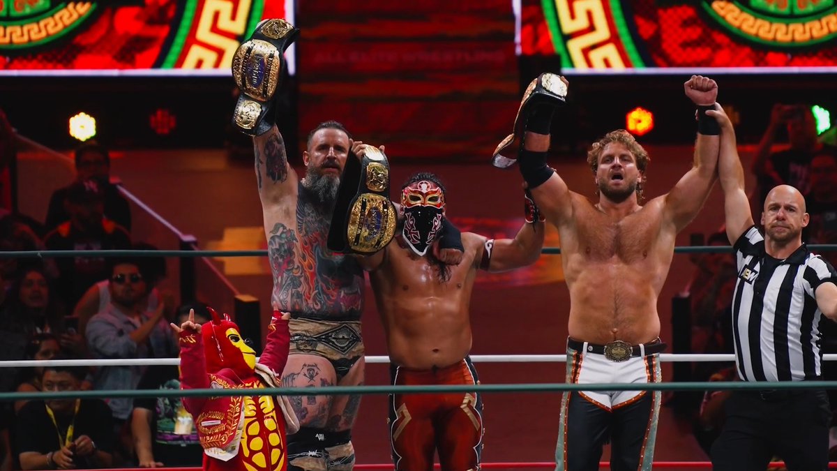 The Continental Challenge Cup's first round concludes, the Trios Titles, and more are on the menu as #AEWCollision takes us down the road to #AEWAllIn London! Don't miss a moment of the action as we bring you fights on a Saturday Night as Where The Best Wrestle comes your way TOMORROW at 8/7c on TNT and HBO Max