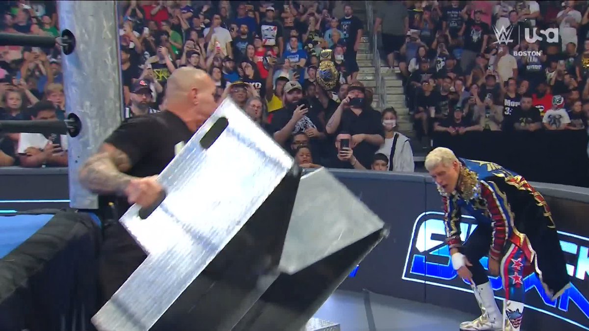 Cody Rhodes and Randy Orton are fighting all over BOSTON! 👊
