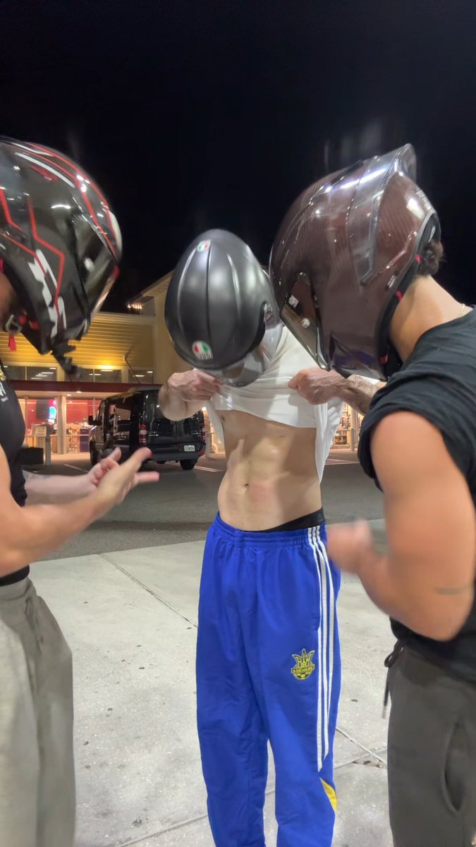 We’re gonna train him right don’t worry 😉 Larping Moto s1kmagic