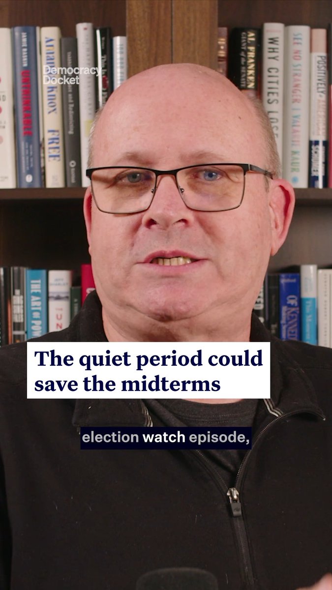 We are now in the 90-day period before an election where states may not do mass removals of names from their voter files. The DOJ doesn’t seem to care. Help us protect free and fair elections: